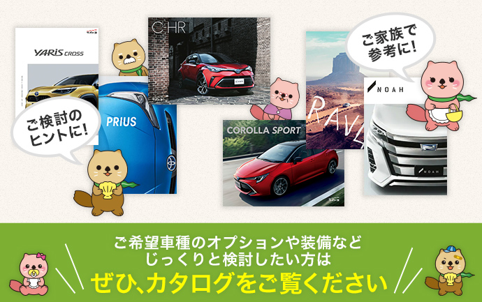 カタログ請求 トヨタカローラ南海