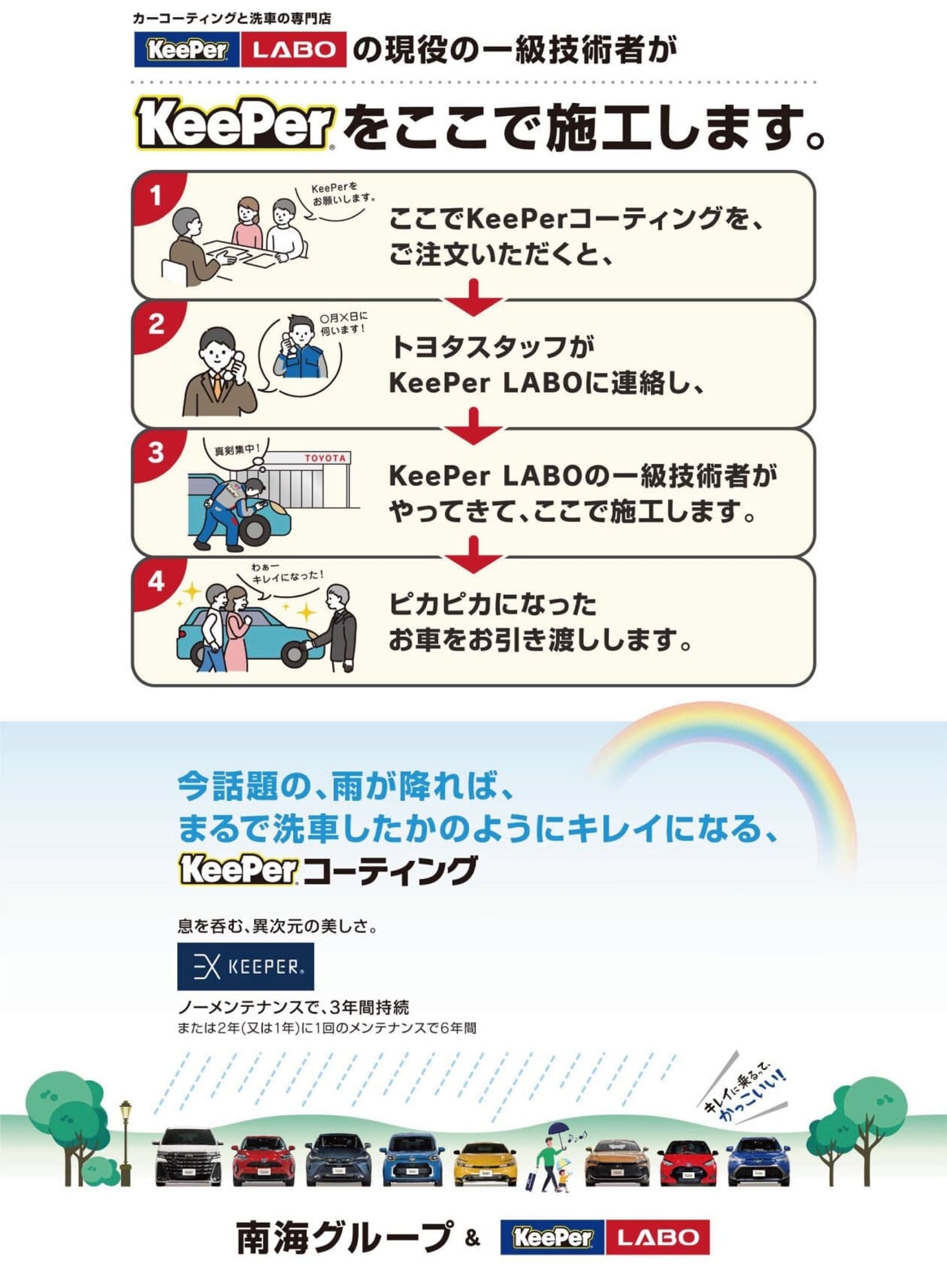 KeePerLABO | トヨタカローラ南海